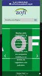Mobile Screenshot of aofi.org.br